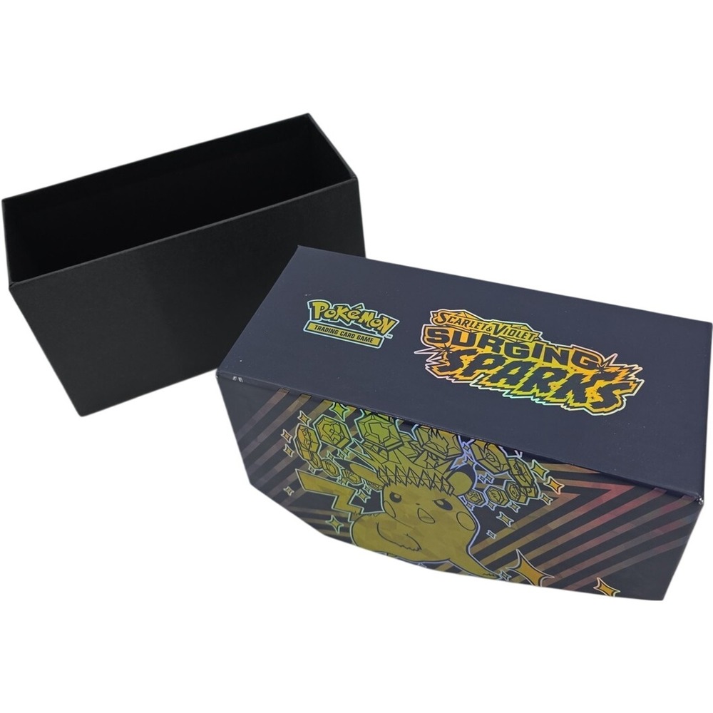 Pokemon TCG Scarlet & Violet Surging Sparks ETB Elite Trainer Box EMPTY - Picture 8 of 8